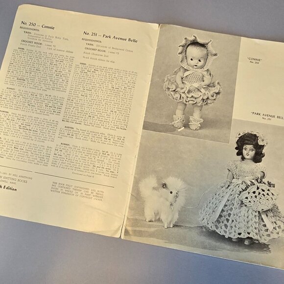 Doreen Dolls Book Neil Armstrong Volume 102 Knitting 12th Edition 1951 Direction - Picture 2 of 8